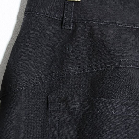 Lululemon City Sleek 5 Pocket Wide-Leg High-Rise Pant *Light Utilitech Black 28 - Picture 8 of 13
